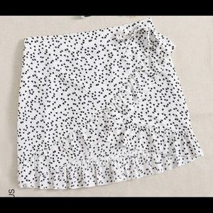 White spring skirt